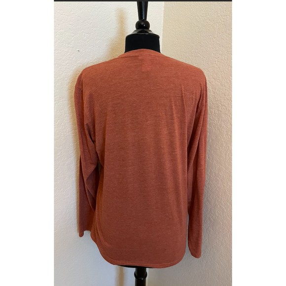 L'auberge du Lac -Lake Charles Casino Long Sleeve Burnt Orange T Shirt - Sz L - Picture 3 of 8